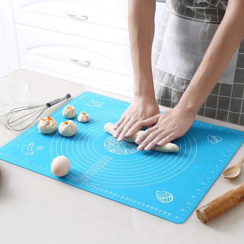 Large, Thick, Heat-Resistant Silicone Mat for the Kitchen wi