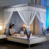 底款 三开门1米5床可拆洗 床式 防尘顶WZ 01回帐家用卧室坐2025新款