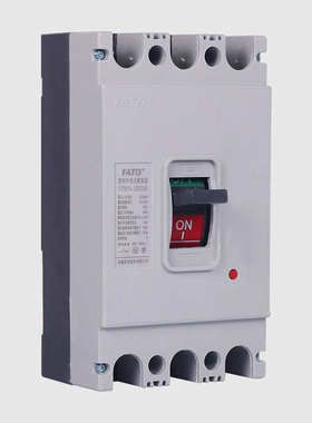 FATO华通CFM10空开100A塑壳断路器63A塑料外壳空气开关3P三相380V