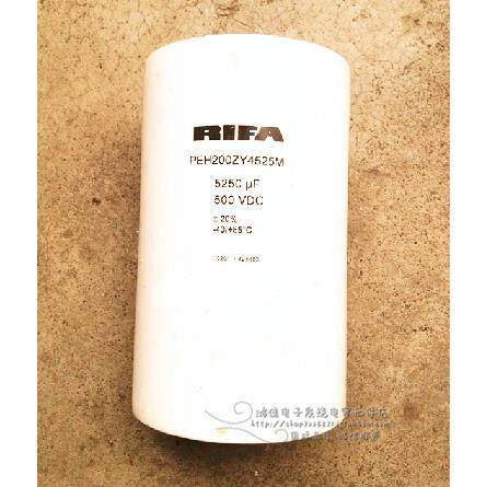 瑞典RIFA力发PHE200系列 500V5250UF螺丝铝电解电容器质保1年