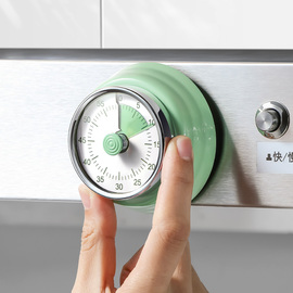 机械计时器厨房做饭专用闹钟定时提醒器可视化倒计时贴冰箱磁吸