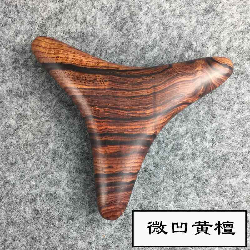 高档木摩质三角雀按器点穴棒穴位经络棒脚底按工具摩足疗棒底足按