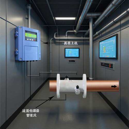 TDS-100RM型一体式超声波流量计热量模块小型用设备厂家加工