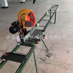 单头精密切割锯铝合金门窗铝型材多功能45度90度高精密转盘切割机