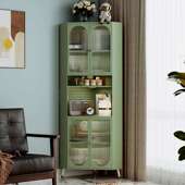 客厅转角柜卧室拐角置物柜靠墙脚落地三角柜可移动北欧简易厨房柜