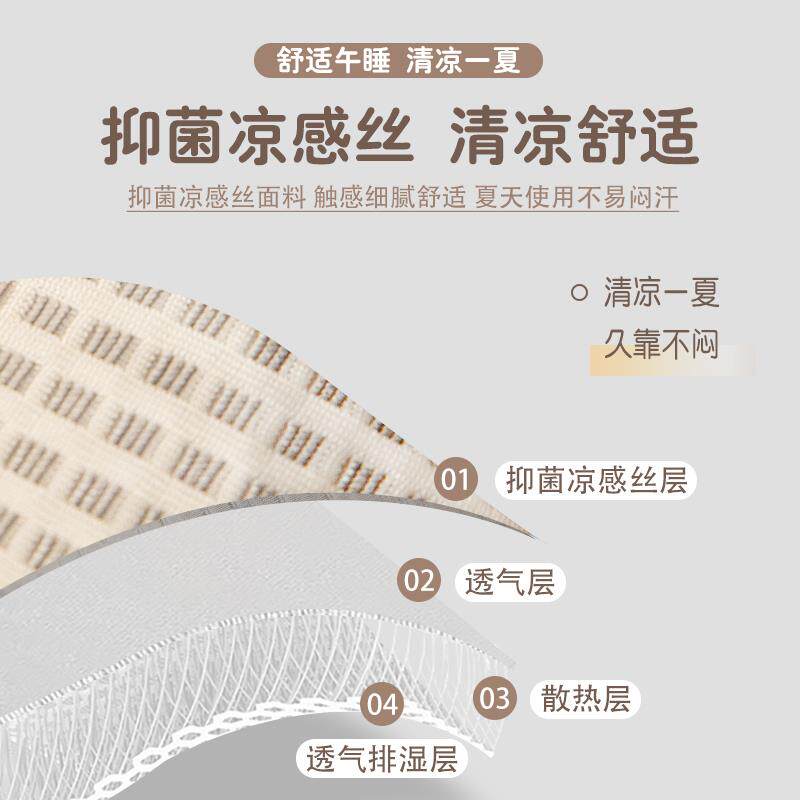 冰丝抱枕被子两用午休靠枕办公室午睡枕头空调毯子二合一车载加厚