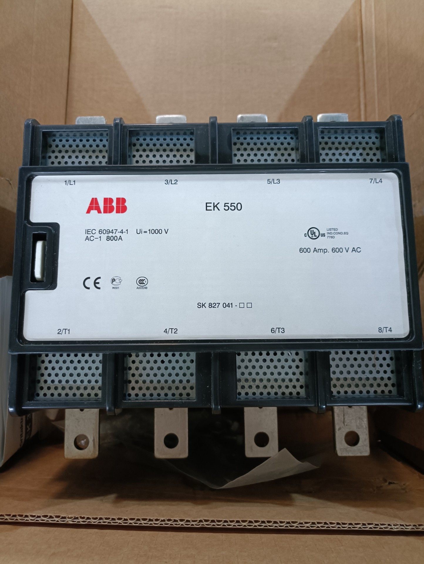 全新带包装ABB瑞典进口接触器