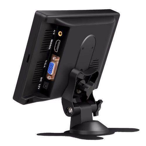 车载7寸液晶显示器 HDMI/VGA/AV大屏货车倒车影像高清显示屏