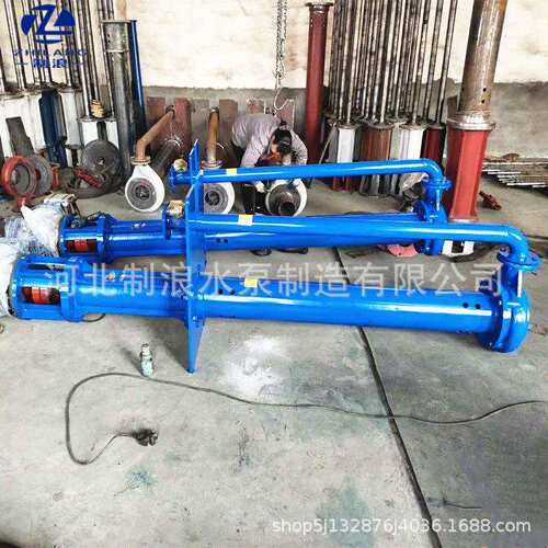 制浪厂家YZ液下渣浆泵150YZ250-15耐腐蚀渣浆泵加长液下砂浆泵