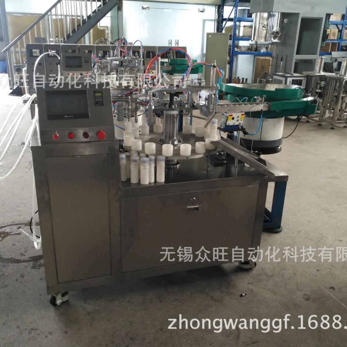 液体鞋油全自动灌装机小白瓶自动灌装机高精度定制灌装不锈钢材质