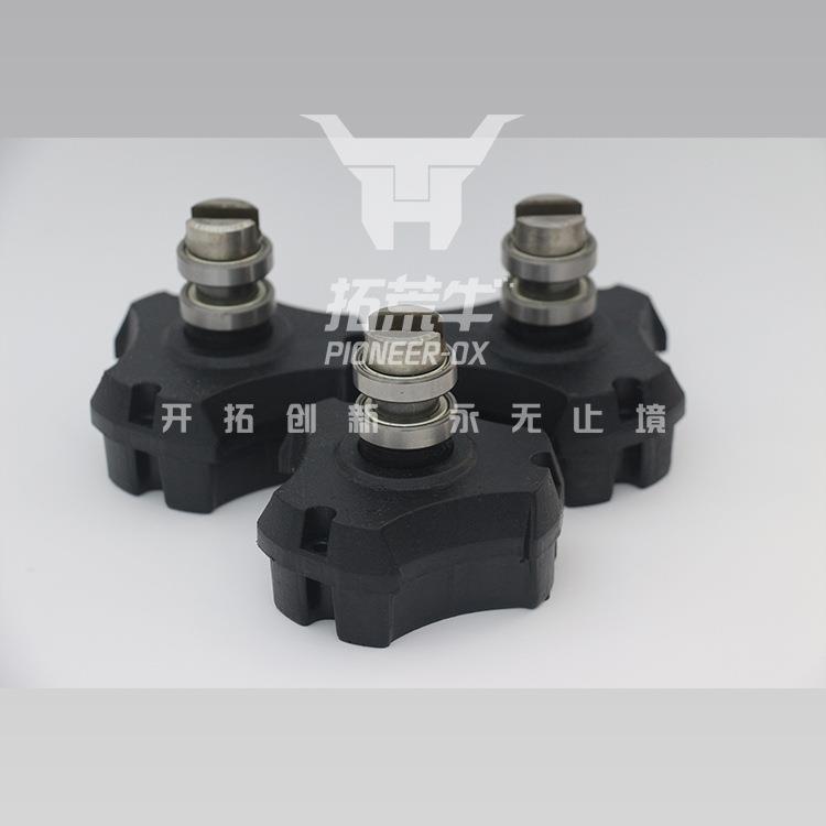 MF010款mf1700美7孚覆膜机料杆堵头新卡头六代