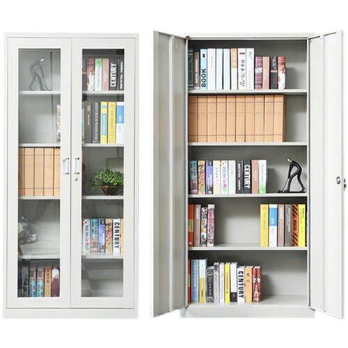 宿迁市钢制文件柜铁皮柜矮柜办公室带锁员工凭证档案资料柜更衣柜