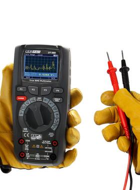 CEM华盛昌DT-989/DT-989H/DT-988BT专业彩屏真有效值电工万用表