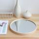 北欧浴室镜子圆形镜子实木挂墙式 壁挂镜卫生间梳妆镜其他汽车其它