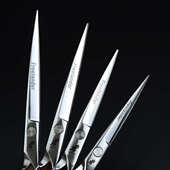 7.0寸 6.5 神行者 个性 理发剪尖刀头 5.5 美发剪刀 6.0