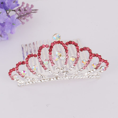 韩式儿童皇冠皇冠水钻饰品发饰