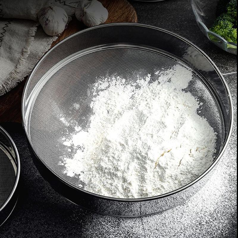 筛面粉细漏网罗面筛子家用面粉筛面箩过滤网筛锣面隔面萝的筛子啰