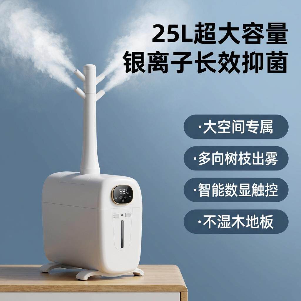 雅顶华空气加湿器容量定时雾化器大型喷雾补水保湿净化商用加湿器