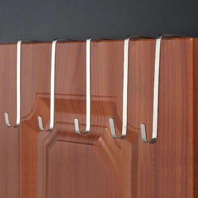 5pcs/set Adjustable Over The Door Hook with shrapnel
