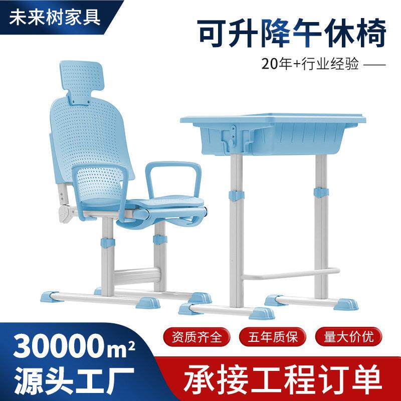 学生升降课桌椅靠背散湿热学校教室家用学习专用桌椅现简约风
