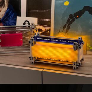 荒野 浪漫落日光轴灯 电竞桌搭气氛灯 工业风包豪斯 床头氛围摆件