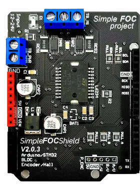 SimpleFOC Shield v2.0.4 v1.3.3 机械狗 BLDC 伺服 驱动开发板