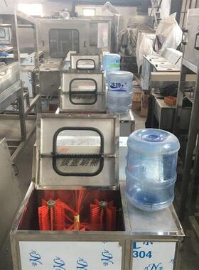 拔盖冲洗一体机压刷桶机不锈钢水桶机BS2型刷桶自动刷桶拔盖机