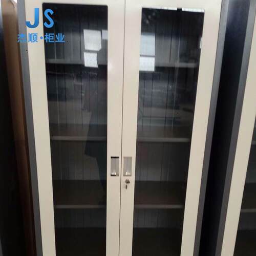 文件柜彩色玻璃铁皮柜钢制资料柜加厚档案柜规格多样