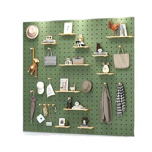 实木洞洞板定作墙上置物架木质墙壁挂墙书架隔板收纳架挂板墙面架