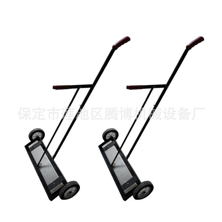 手推吸铁手推式吸车除磁铁车磁铁器力扫式把清除车场地碎铁铁销间
