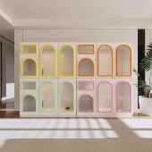 高档猫木别墅猫笼子猫窝小型猫屋猫房子猫别墅定制展示柜寄养实咪