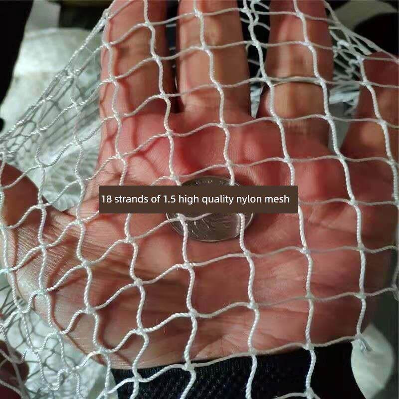 白色尼龙有结存鱼不伤鱼水产养殖大鱼网箱鱼苗抬拉网柔软加粗定做