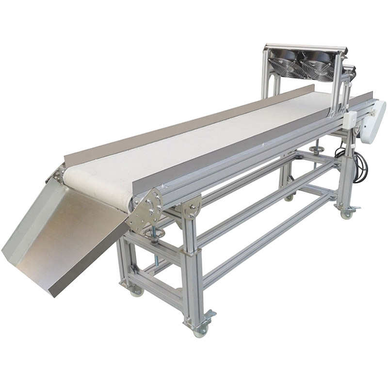 注塑物流流水线传送机升降式输送机爬坡分拣输送带食品桌面传送带