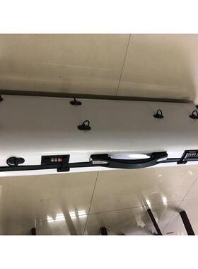 通直灵形方小提琴琴盒白色PC材质XTP防震密码锁琴盒厂家销