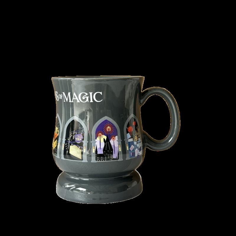 哈利波特与幻象魔法拱门380毫升高脚灰色马克杯水杯