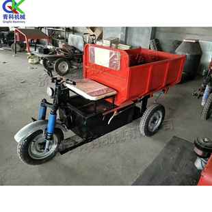 农田粮食化肥拉运车 工地拉砖拉土运输车 家用自卸式 柴油小三轮
