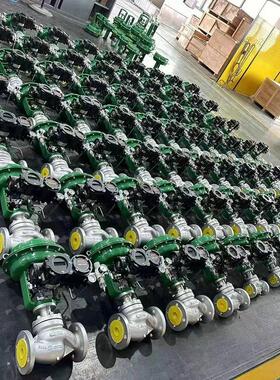 气动压力流薄膜单KVS量调节座节阀ZXP-300LB气动薄膜直通调阀