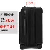 高档出德国箱弹道尼口龙行李20寸登机箱津布帆布旅行箱可牛扩展拉