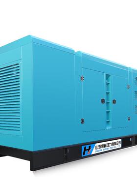 静音箱发电机 厂家小区学校备W潍150K工业柴三相用用电FMC智能机