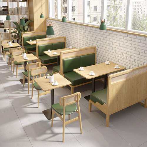 咖啡厅桌椅组合主题西餐厅酒吧桌椅甜品饮品奶茶店小吃店卡座沙发