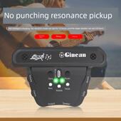 民谣吉他拾音器与冲击喇叭混响延迟合唱振动