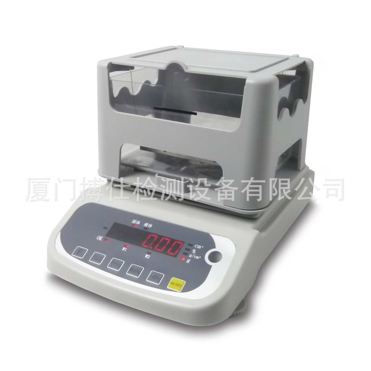 力搏仕高精度密度计固体橡胶塑料密度数显比重密度天平电子比重仪