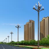 9米中杆路玉兰灯灯市政高道路灯院景观 户中庭华灯玉兰灯6外