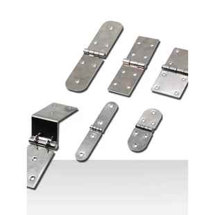 不锈钢304加厚合页镀锌合页长合页木盒合页翻转合页家具盒柜