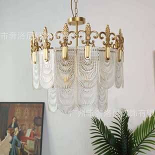 复古Vintage中世纪后现灯代吊法式 铜全366玄关过道衣帽间卧室 风格