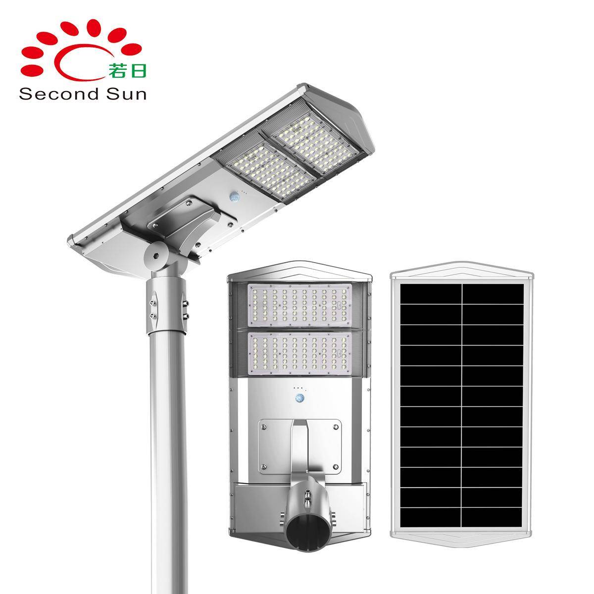 世纪阳光出口20W30W40W60W80W一体化太阳能路灯壁灯花园灯超亮