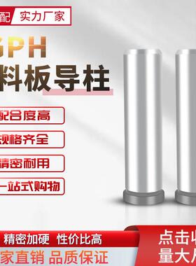 SGPH卸料板导柱带挂台无油槽精密五金模导柱导套冲压模16/20/25