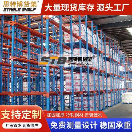 重型仓储货架加厚横梁式托盘仓库储物架大型厂房金属多层置物架子