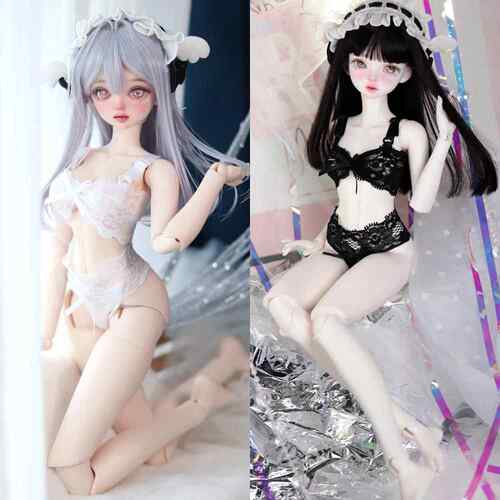 三四分 BJD SD娃娃衣服 娃衣套装3分4分性感蕾丝内衣套装 1/3 1/4