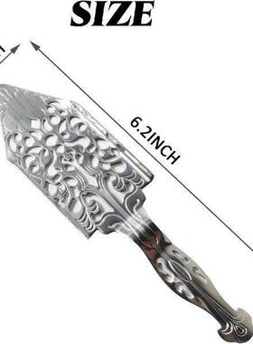 2PCS Stainless Steel Absinthe Spoons Vintage Wormwood